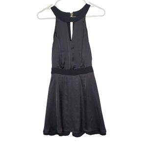 BeBe Womens Black‎ Dress Size XSmall Flowy Breathable Polyester Blend